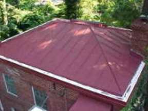 Carriage house with traditional red