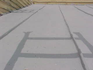 Straight seams suggests a roof easily preserved by Roof Menders