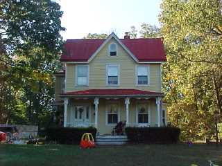 One of our first glossy red roof projects