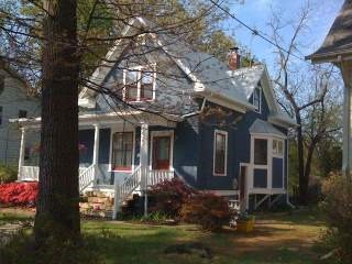 High class embossed tin shingle residence