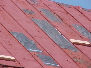 Example of repair work