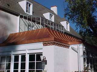 Copper roof restored with Roofdx copper