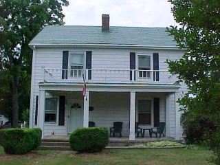 Appomattox embossed tin shingle residence