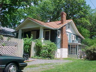 Before photo of cottage in Washington DC