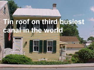 Cottage grey standing seam roof in Chesapeake City MD