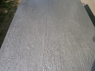 Closeup of Lead free coated copper finish